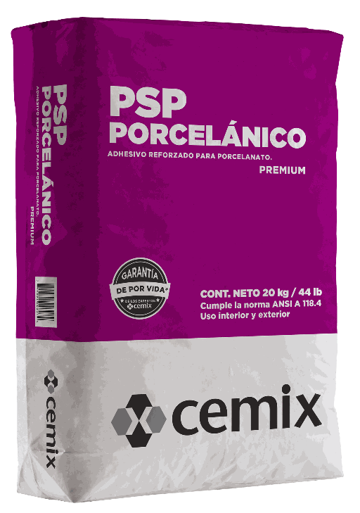 ADHESIVO PSP PORCELÁNICO ADHESIVO PSP PORCELÁNICO